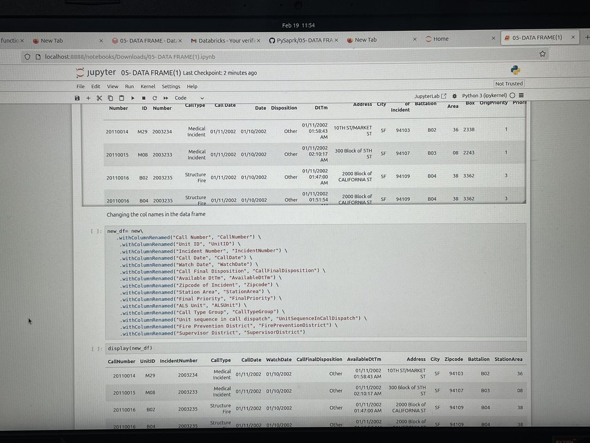 Mokshsh06's tweet image. Getting back at it ! 
#Data
#Data_engineering
#BigData #apache
#Databricks