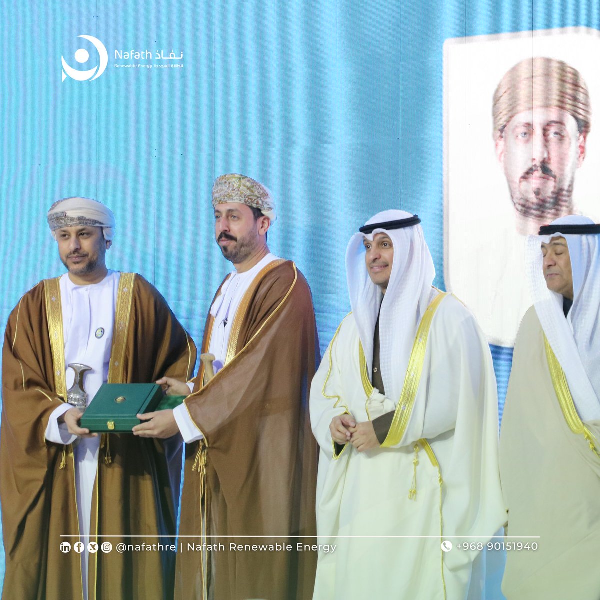 نفاذ للطاقة المتجددة (@nafathre) on Twitter photo نفتخر بتكريم م. عبدالله السعيدي ضمن فئة الشباب المبدعين خلال الاجتماع ٣٨ للجنة أصحاب السمو والمعالي والسعادة وزراء الشباب والرياضة بدول مجلس التعاون الخليجي، والذي عُقد في دولة الكويت. تهانينا للمهندس على هذا الإنجاز المميز، ونتمنى له كل التوفيق في مسيرته المستقبلية! 🎉👏🏻 نفتخر بتكريم م. عبدالله السعيدي ضمن فئة الشباب المبدعين خلال الاجتماع ٣٨ للجنة أصحاب السمو والمعالي والسعادة وزراء الشباب والرياضة بدول مجلس التعاون الخليجي، والذي عُقد في دولة الكويت. تهانينا للمهندس على هذا الإنجاز المميز، ونتمنى له كل التوفيق في مسيرته المستقبلية! 🎉👏🏻