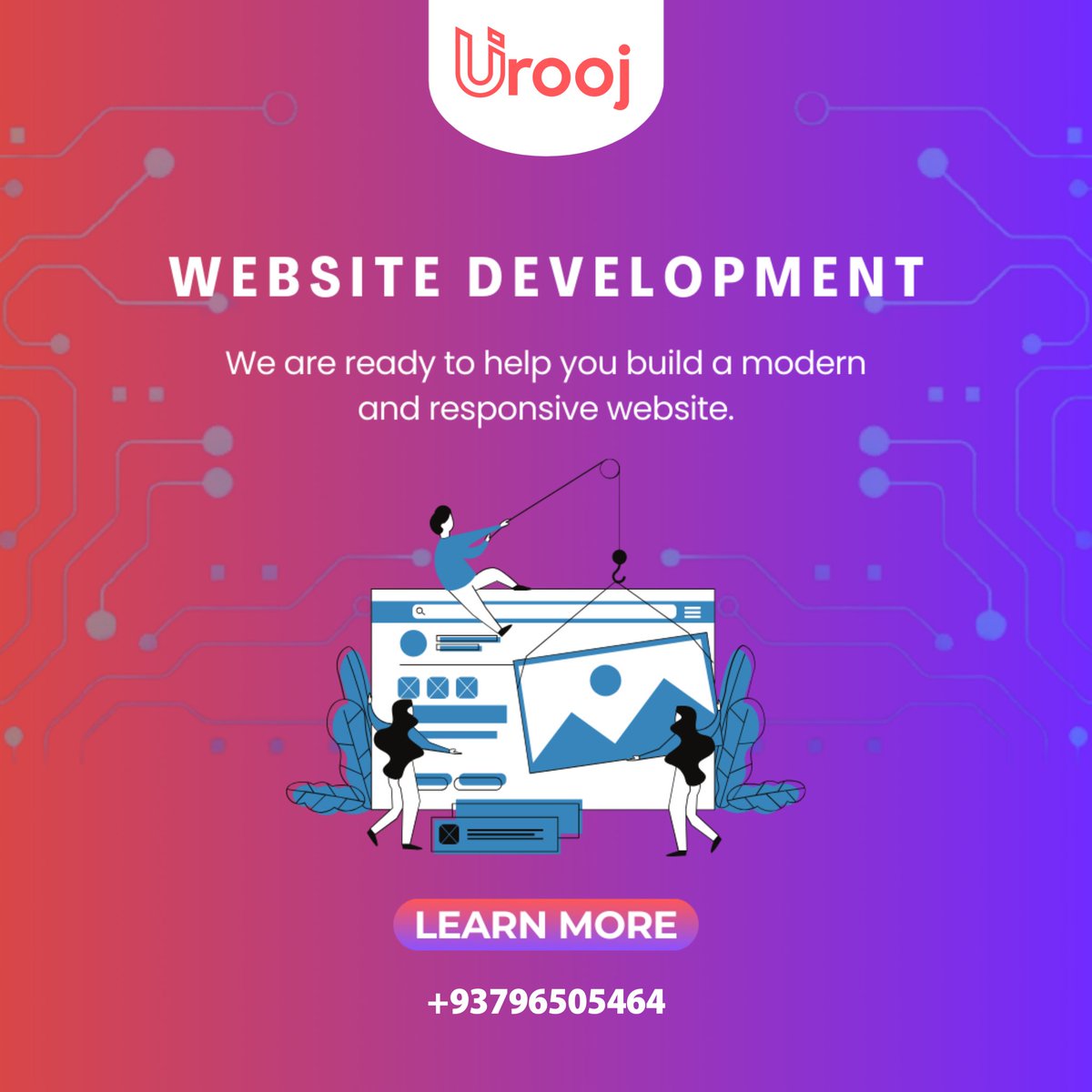 TechnologyUrooj's tweet photo. Looking for a Professional Website?

At Urooj Technology, we craft stunning, responsive, and user-friendly websites designed to elevate your brand.

📞: 079 650 5464 | 070 750 4230 https://t.co/CMp93L0AvN