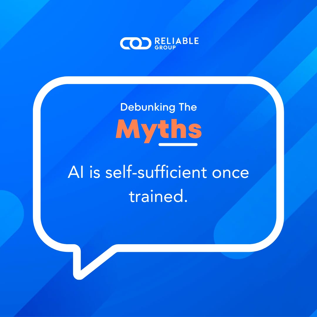reliablegroup's tweet photo. AI models degrade over time without updates. They need continuous retraining and oversight to stay accurate and relevant. https://t.co/Xx46hPW9cz