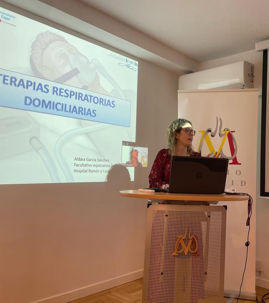 Muchísimas gracias a <a href="/LauPs2/">Laura PS</a> y a la Dra Raquel Casitas por invitarme a participar en este curso de sueño de <a href="/NeumoMadrid/">Neumomadrid</a> Exitazo de organización y ponentes. ¡Hoy parte práctica!