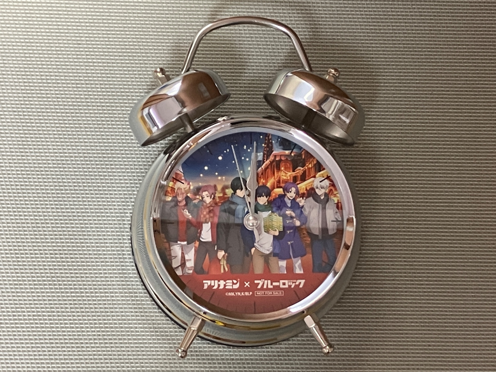 みるく（懸賞当選）アリナミン ブルーロック 目覚まし時計 ブルーロックアリナミン目覚まし時計当選品買う