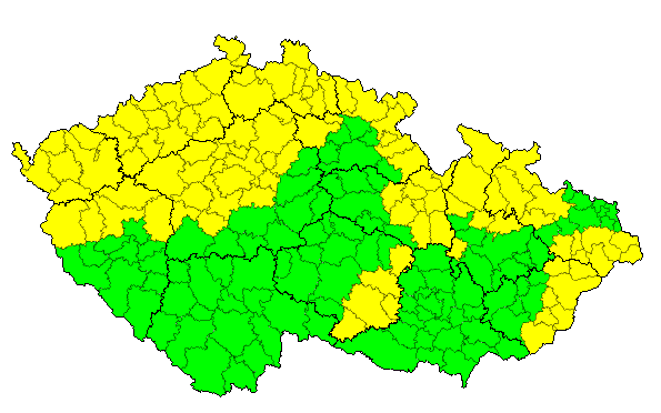 Český hydrometeorologický ústav_VYSTRAHY tweet media