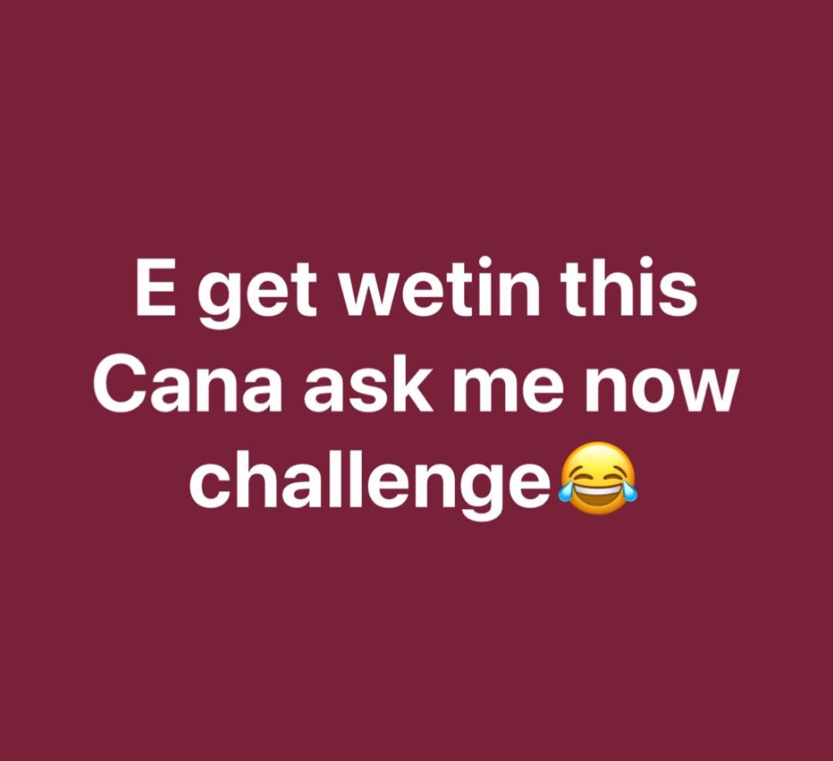 This Cana thread will make you tear up, don’t open in public 😂😂😂

A thread 🧵