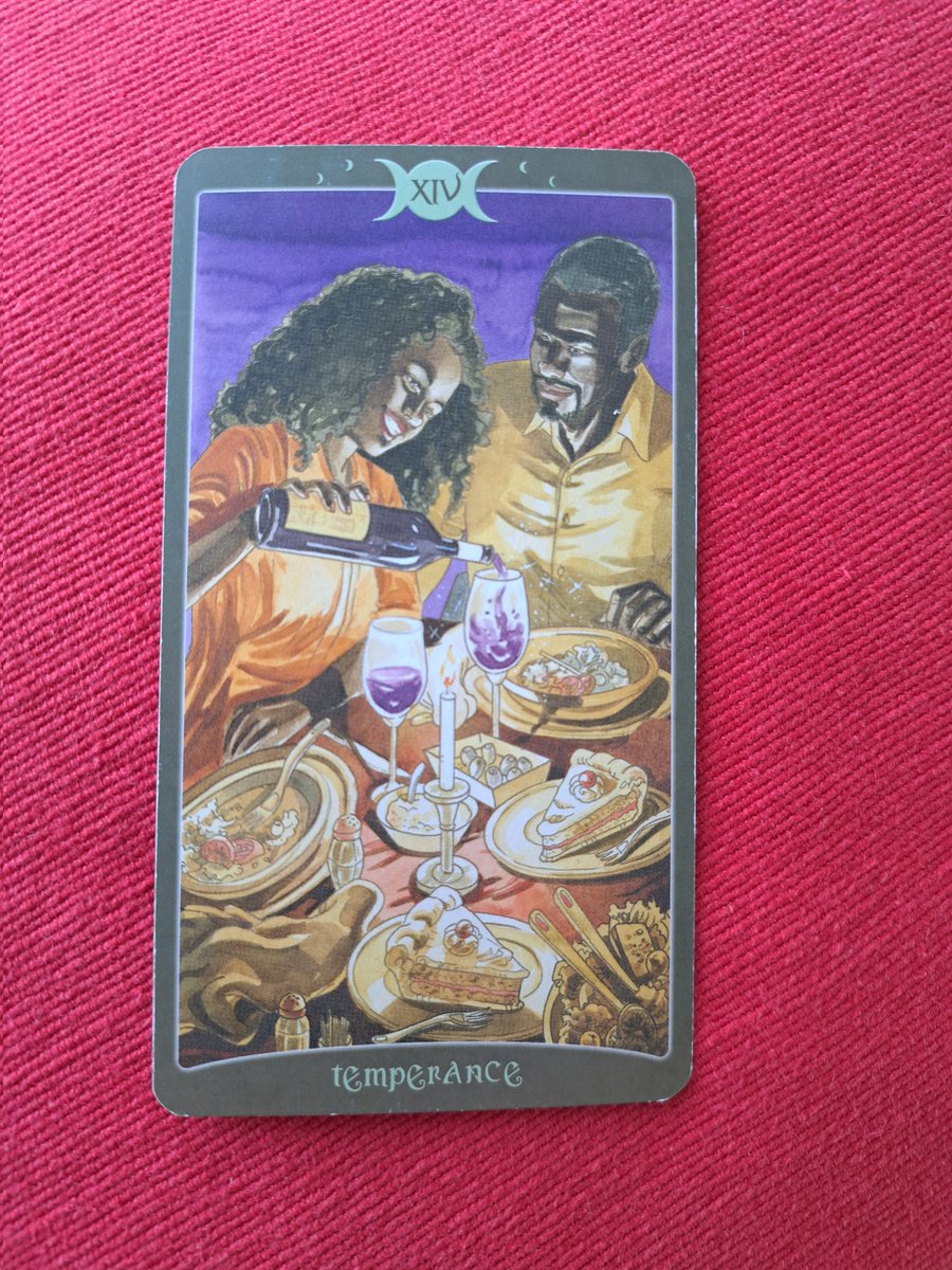 Laurajk32's tweet image. Today&apos;s card is Temperance 

Everything has an opposite, and, if the balance is right, they will complement each other perfectly. 

#balance #complement #opposite 

#tarot #tarotmessage #LauraJK32