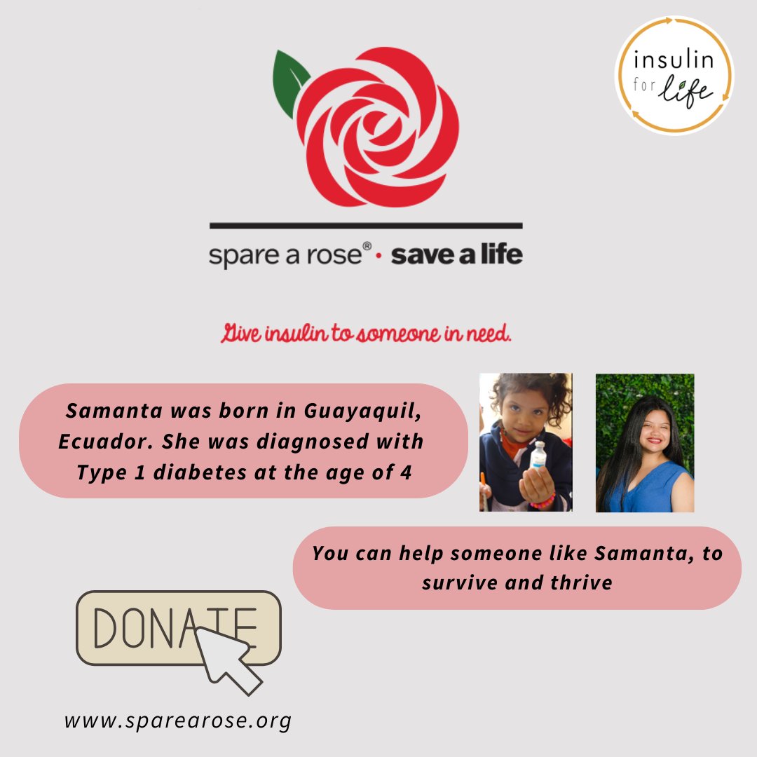 In LMICs, insulin access is a battle of Availability, Affordability, &amp; Accessibility—&amp; too many are losing. Spare A Rose bridges the gap, turning community action into survival. The need doesn’t end when Feb does. Join us. Spare a rose. Save a life.

insulinforlife.org/spare-a-rose/