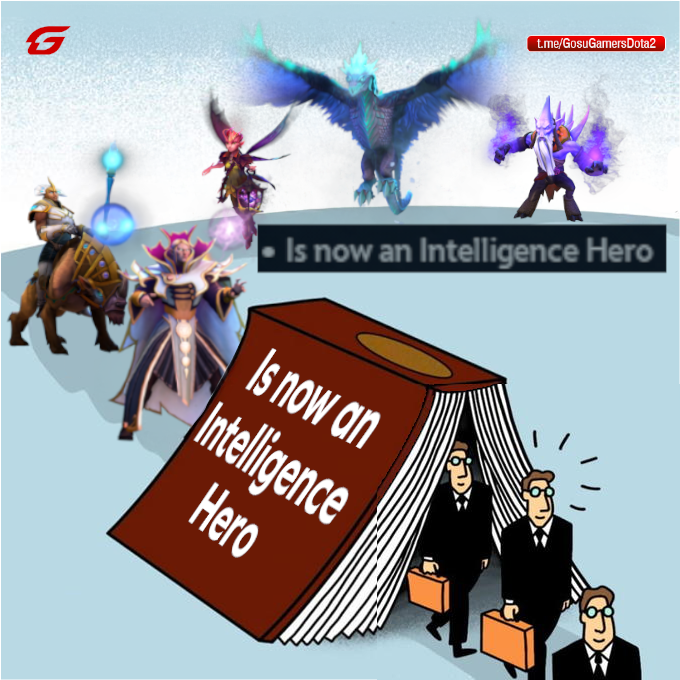 GosuGamers's tweet photo. They're back as INT heroes ๐
#Dota2 #Patch738 https://t.co/RlzkUHQLIV