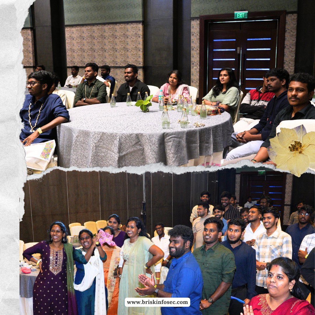 briskinfosec's tweet image. #BriskInfosec’s 8th Anniversary! 🎉
We celebrated eight amazing years with awards, competitions, and unforgettable moments! 🏆🥳 Our team came together to celebrate the past and embrace the future.
Swipe ! 📸

#anniversary #celebration #Gratitude #Awards #success #8toinfinity