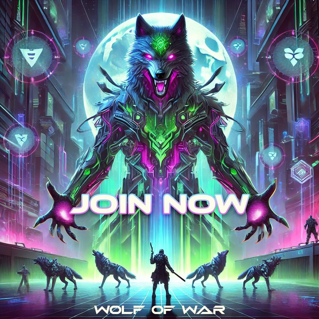 Dominate the future, the ultimate showdown!

This is the battlefield for the strong and where heroes belong!
Join the Wolf Of War walk with the king, and create a legend of wealth together!
Faith is like steel, ambition is like wolf, only those who struggle can reach the top!