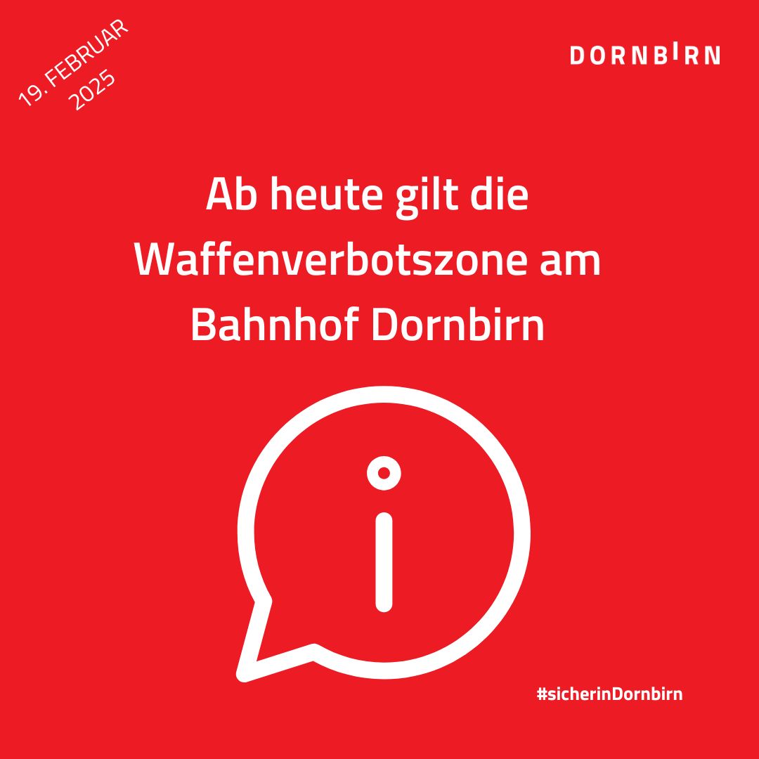 Mehr Details hier 👉aktuell.dornbirn.at
#sicherinDornbirn #bahnhof #info #bezirkshauptmannschaftdornbirn