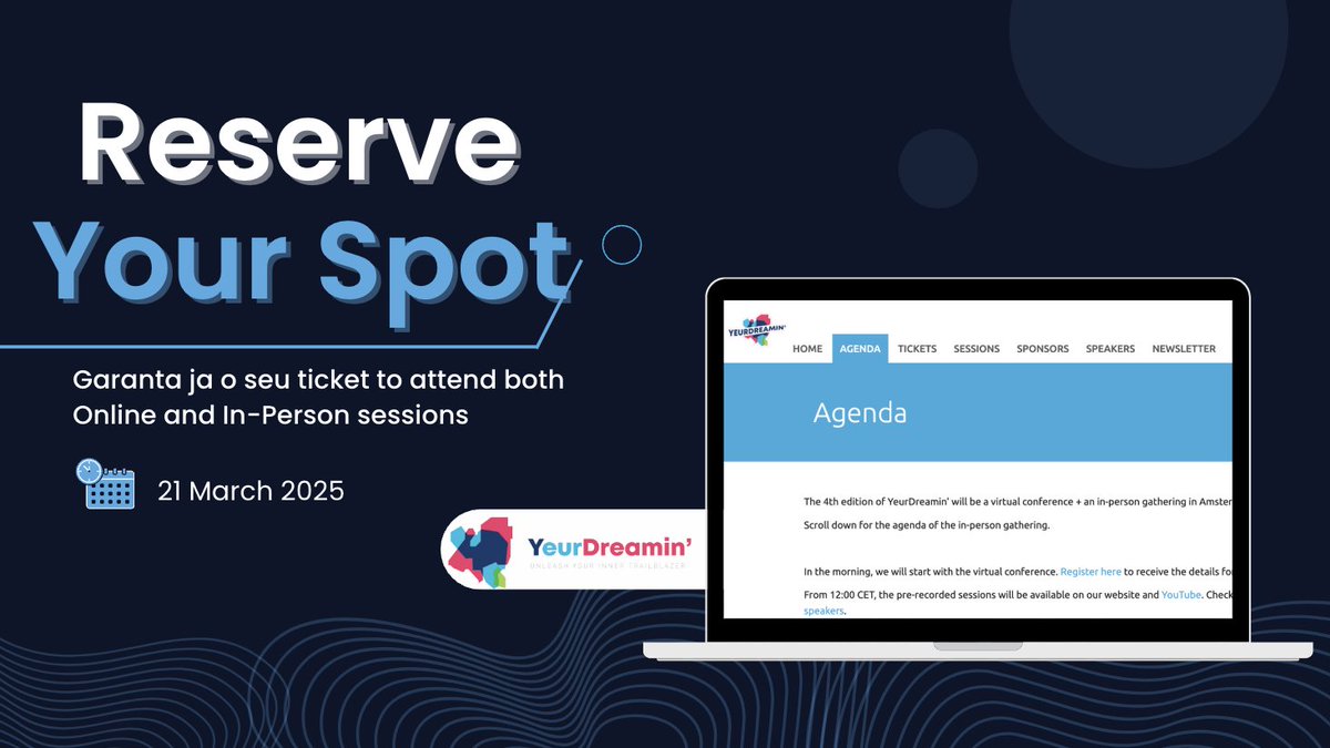 It’s happening! <a href="/YeurDreamin/">YeurDreamin'</a> is going hybrid! 🎤💻 Enjoy the best of both worlds—an online experience &amp; an in-person event with drinks and networking! 🍷 Secure your in-person ticket now! 🎟️ ow.ly/aLq650V2nEf  #Salesforce  #YD25