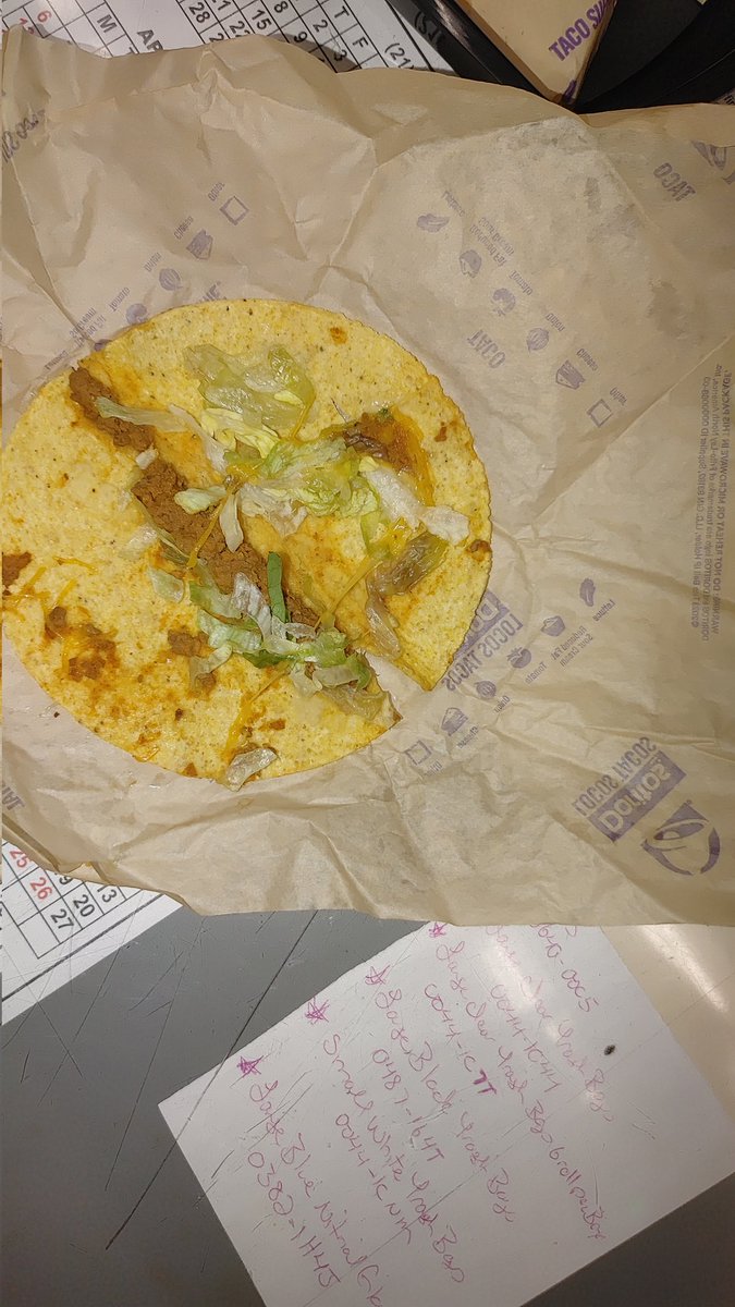 bwalkers1's tweet photo. This is SAD. #TacoBell of #CorsicanaTX- #DOBETTER! https://t.co/a9gw6wDS3j