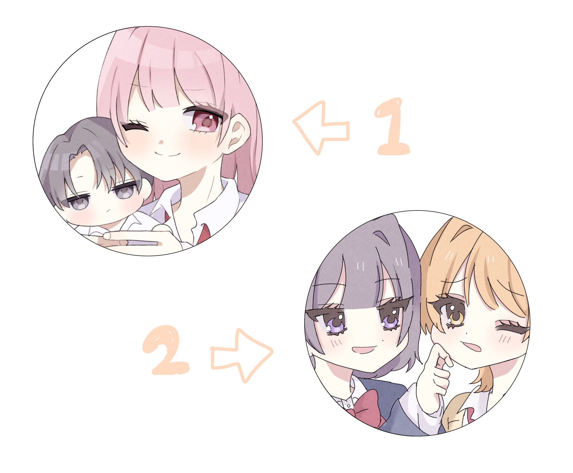 イラストオーダー 受付中 夢絵 アイコン ペア画