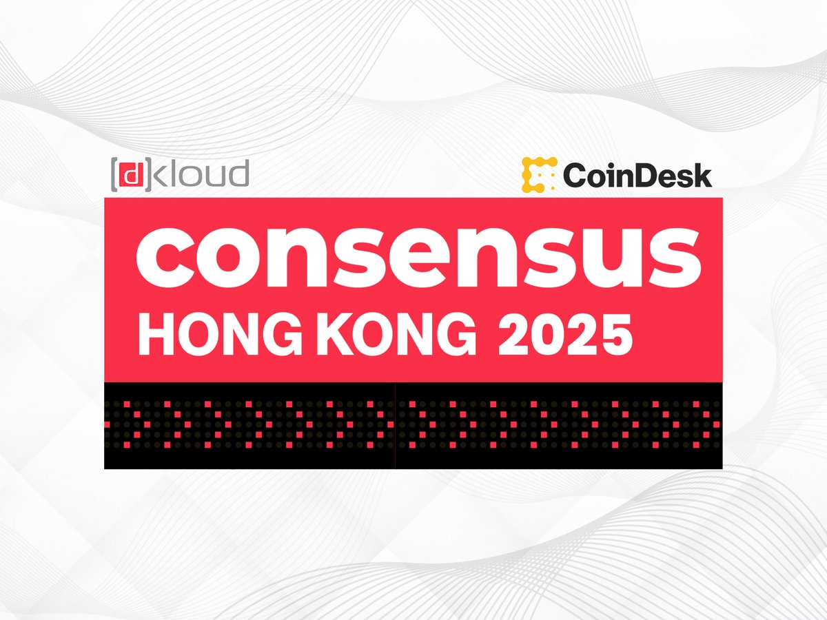 dKloud_io's tweet photo. 🚀 Catch dKloud at Consensus 2025 by CoinDesk!

We're bringing the power of DePIN-driven cloud computing to the global stage, redefining how infrastructure is built and operated. Let’s connect, innovate, and shape the future of decentralized cloud together! ☁⚡

#Consensus2025 #DePIN #CloudComputing #dKloud #Web3