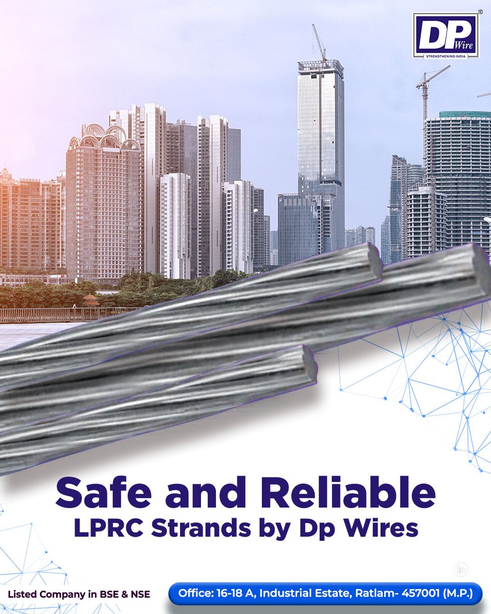 DPwiresltd's tweet image. Strength You Can Trust, Reliability You Deserve! 🏗️

📩 DM us for inquiries!

#DPWires #LRPCStrands #BuiltForStrength #ReliableEngineering #ConstructionExcellence #DurableMaterials #SafetyFirst #InfrastructureSolutions #HighPerformance #EngineeringInnovation #TrustedQuality