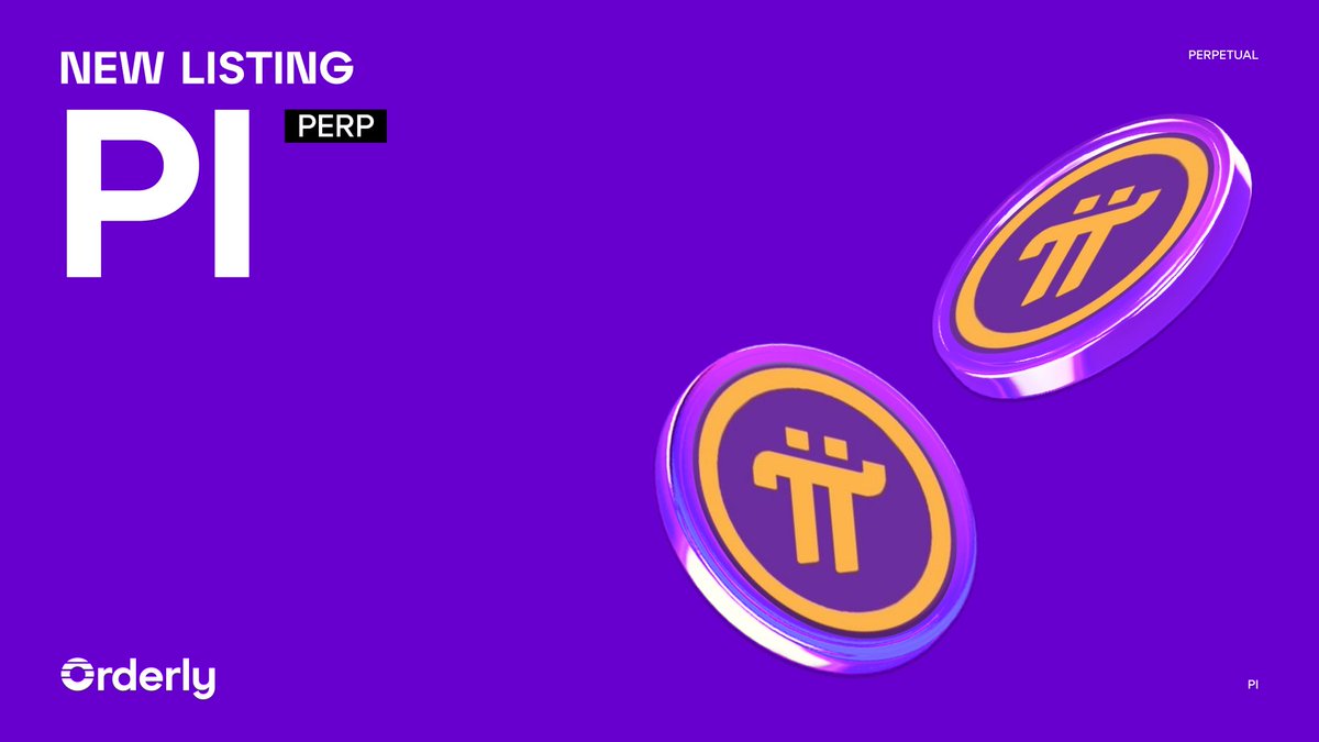Orderly (@orderlynetwork) on Twitter photo New Futures Listing Incoming
$PI | <a href="/PiCoreTeam/">Pi Network</a>
Trade long or short with up to 10x leverage 🤯
Trading open time: 2025-02-20 9:00 (UTC) New Futures Listing Incoming
$PI | <a href="/PiCoreTeam/">Pi Network</a>
Trade long or short with up to 10x leverage 🤯
Trading open time: 2025-02-20 9:00 (UTC)