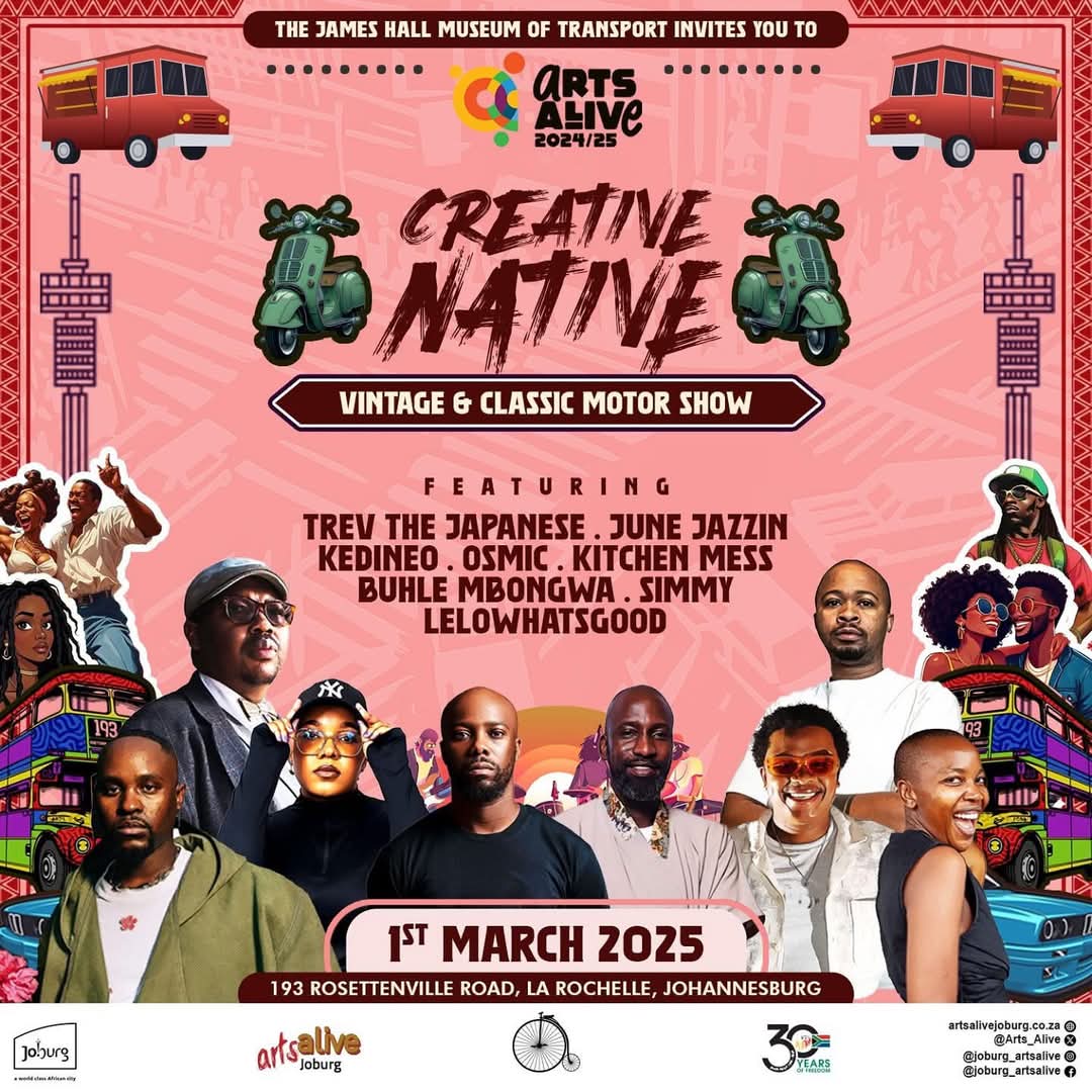 CityofJoburgZA's tweet photo. Get ready, Jozi, March is bursting into life with @Arts_Alive. Immerse yourself in the vibrant cultural scene and discover the best of Joburg. #ExploreJoburg #WelcomeToJoburg #JoburgArtsAlive #ArtsAlive ^LM https://t.co/PL1hu3XXoa
