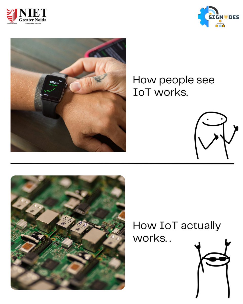 Signodes_'s tweet photo. They think IoT is just about smartwatches… meanwhile, the real magic happens in circuits and code! 🔥💻 https://t.co/nlYx9C3NJp
