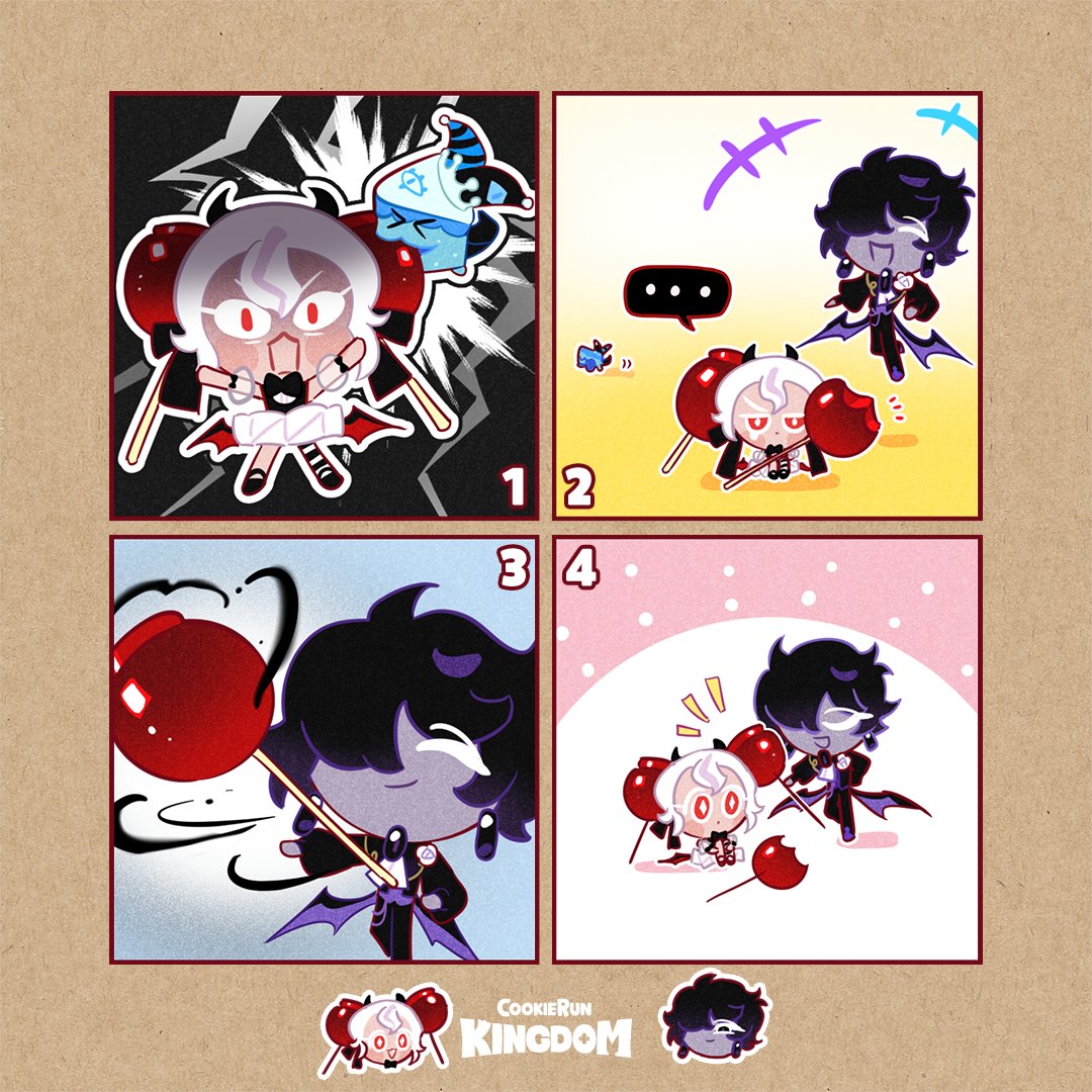 普段はイタズラが多いけど、いざという時はしっかり手伝ってくれるブラックサファイア味クッキー🍇

#クッキーランキングダム