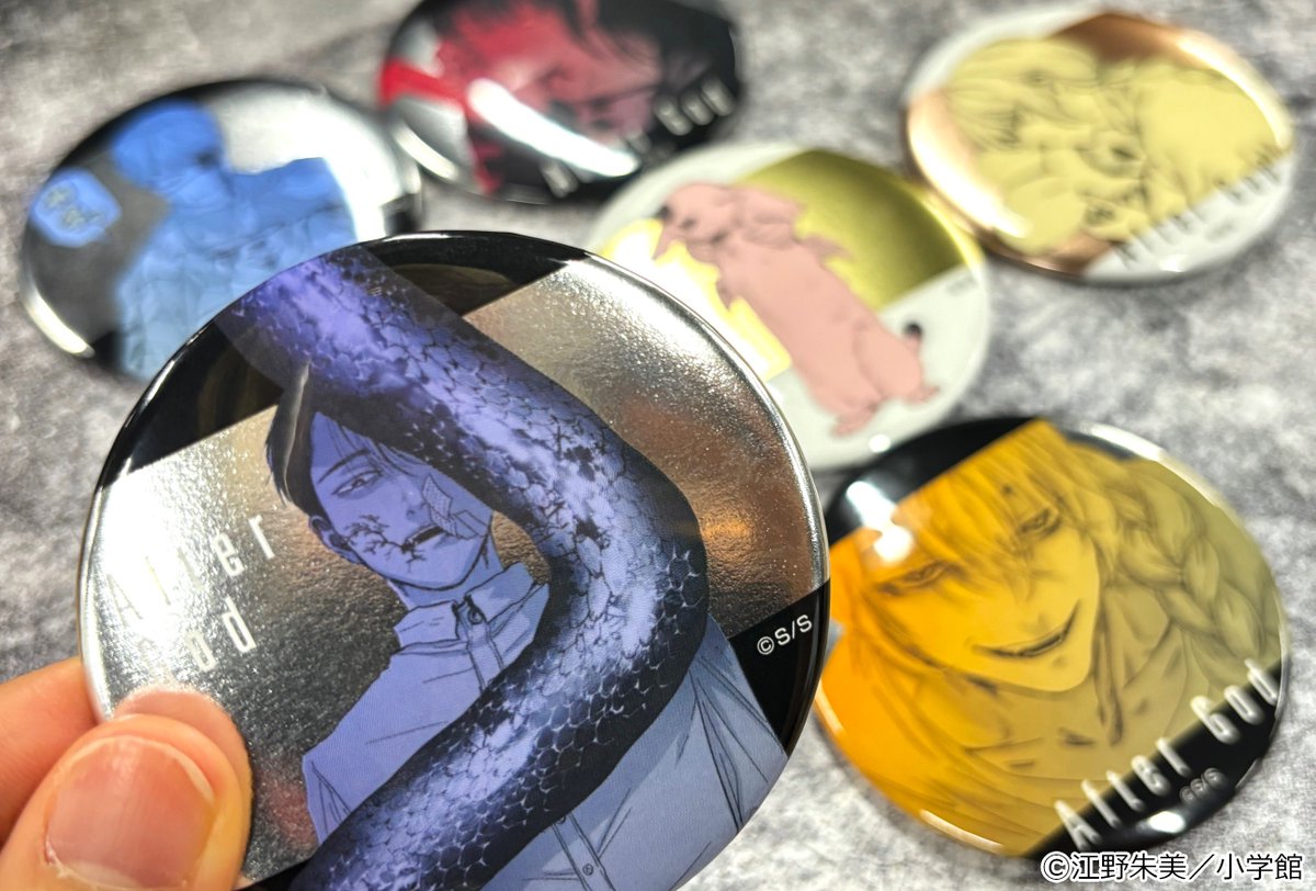 ✨ ——— 商品情報 ——— ✨ 『#アフターゴッド』POP UP SHOP ◽️缶バッジ
