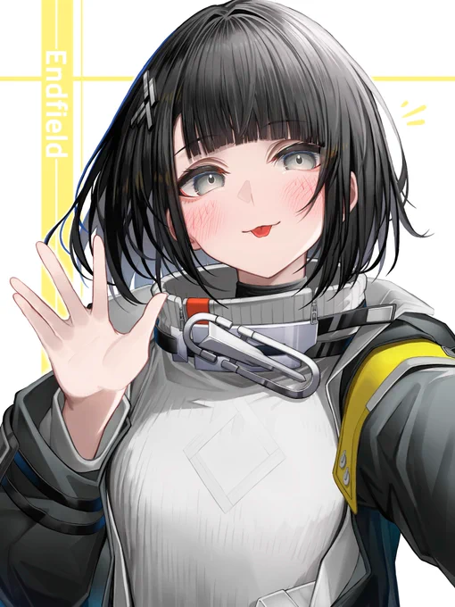 管理人ちゃんのキャラデザ好き過ぎて描いた 