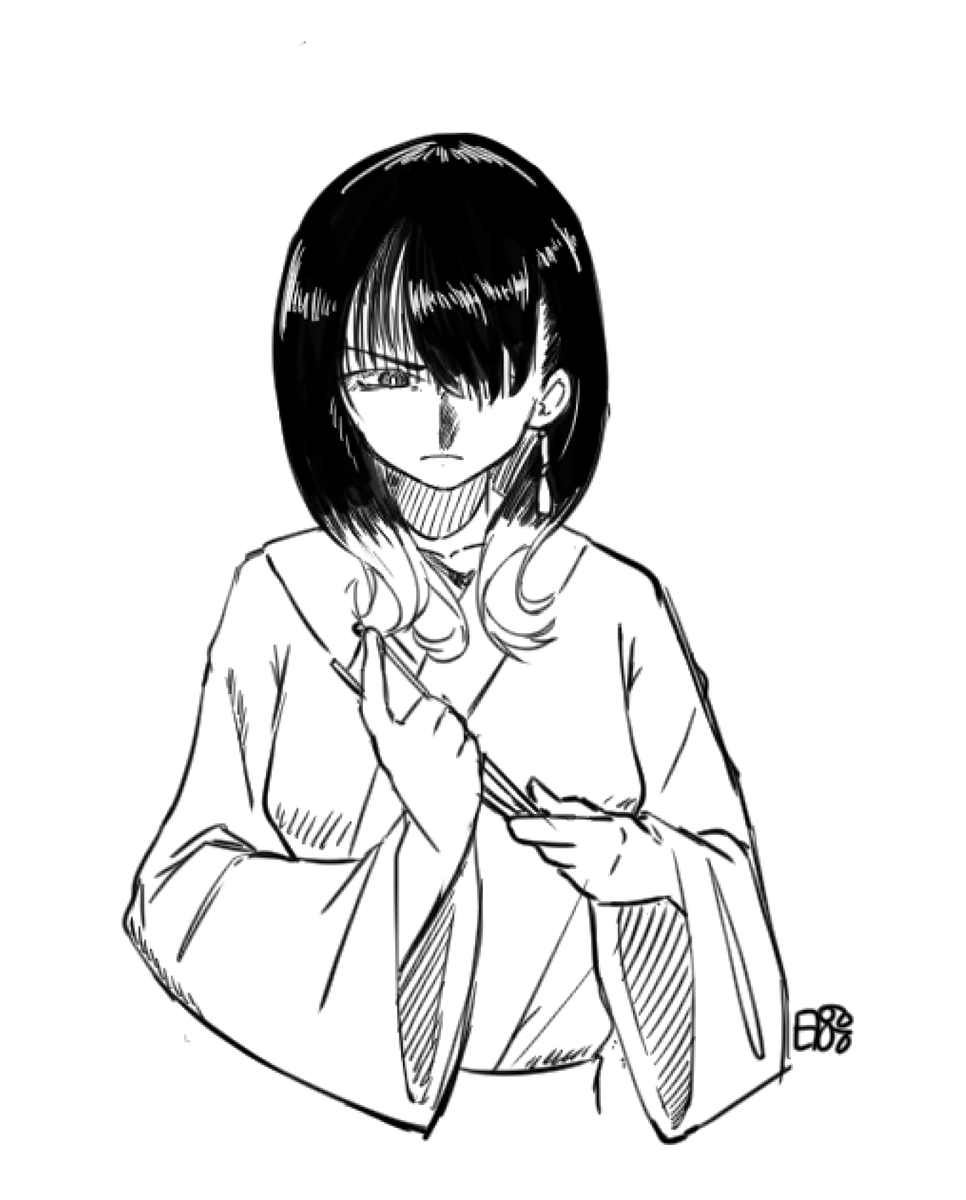 bichijojo's tweet photo. Akane sketch!
#あかね噺 https://t.co/nr322PbDmO