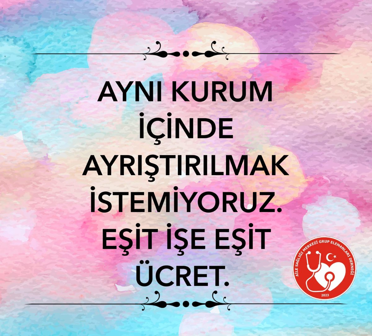 Bizler aile sağlığı merkezi çalışanı değilmiydik kadro neden biz grup elemanlarını teğet geçti neden hep kapsam dışı bırakıldık 

#GüvenceliÇalışmakHak