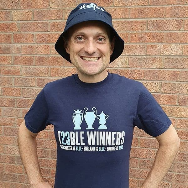 Thegingerwig (@thegingerwig) on Twitter photo Matchday competition 
Win a Treble winners T-shirt 
Retweet to enter 
If City beat Real in normal time and progress to the next round we'll give away a T-shirt to a follower who retweets 
Size subject to stock 
Good luck and cmon City Matchday competition 
Win a Treble winners T-shirt 
Retweet to enter 
If City beat Real in normal time and progress to the next round we'll give away a T-shirt to a follower who retweets 
Size subject to stock 
Good luck and cmon City