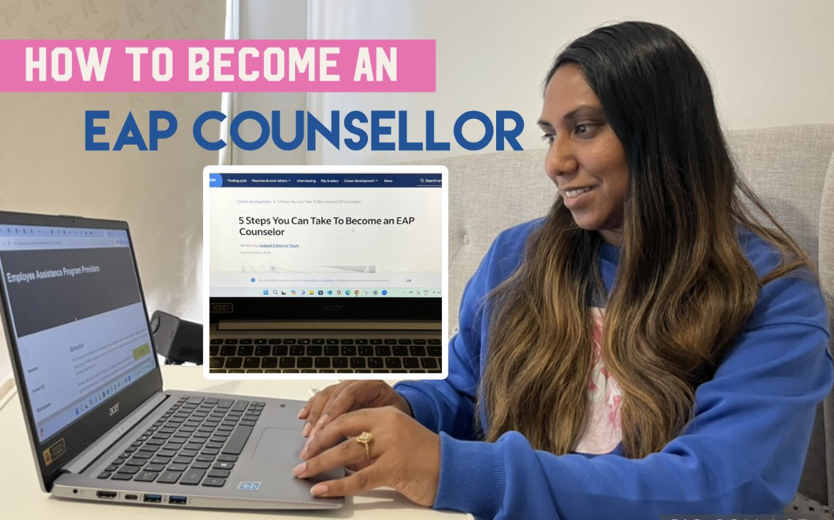 New Video for #Counsellors to be ~ How to become an EAP Counsellor youtu.be/f6da710wrc8?si…