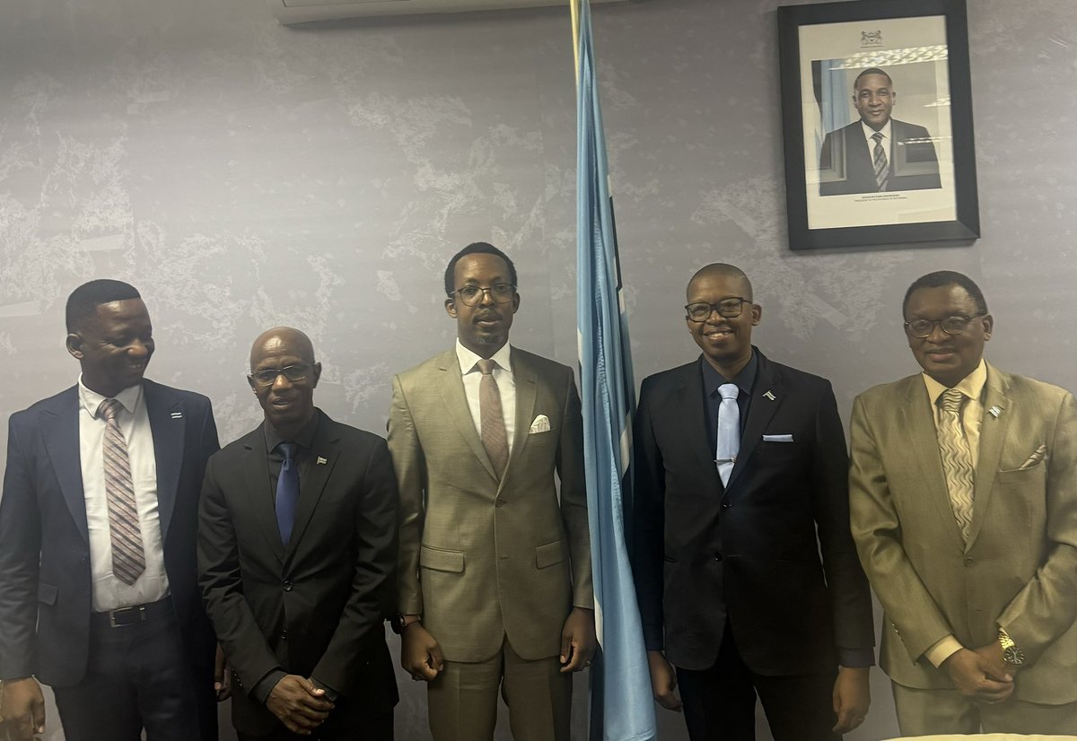 Nsengimana (@nhermog) on Twitter photo With the <a href="/ARSO_1977/">African Organisation for Standardisation</a> President elect B. Kebapetse,we had a very fruitful meeting with Minister for trade and entrepreneurship,Botswana T. Ntsima, his deputy B. Mathoothe and PS discussing ARSO implementation strategies for the next 3years and the role of the incoming president BK With the <a href="/ARSO_1977/">African Organisation for Standardisation</a> President elect B. Kebapetse,we had a very fruitful meeting with Minister for trade and entrepreneurship,Botswana T. Ntsima, his deputy B. Mathoothe and PS discussing ARSO implementation strategies for the next 3years and the role of the incoming president BK