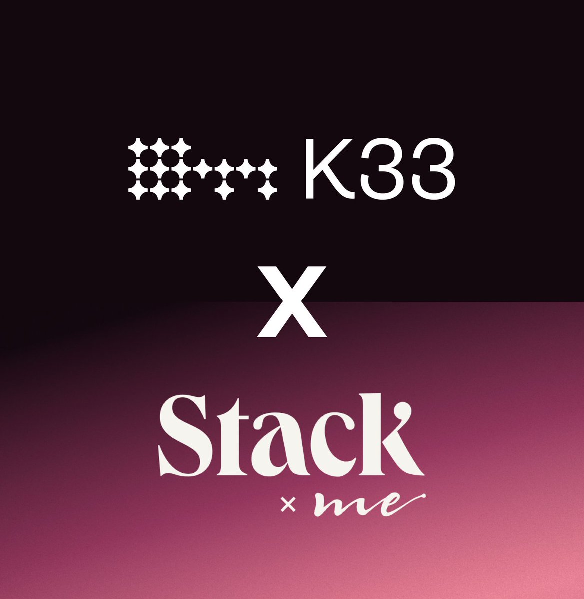 PRESS RELEASE: K33 and Stack x me Announce Strategic Partnership to Bring Cryptocurrency Investments to Stack Users

The partnership aims to integrate K33’s trading infrastructure and crypto investing know-how with Stack’s investment app.

Read more: k33.com/ir/article?slu…