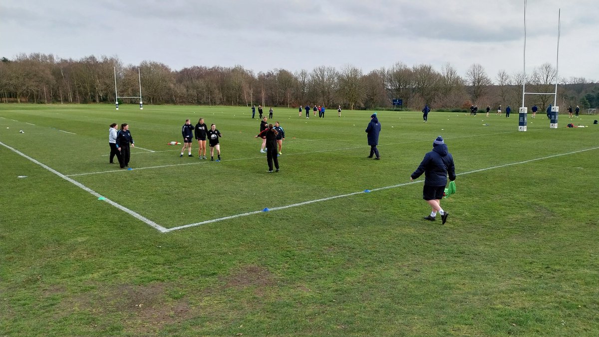 Girls did well ! Scenes from SQ u18 female camp <a href="/worksopcollege/">Worksop College</a> #girlsrugby <a href="/Scotlandteam/">Scottish Rugby</a> female pathway.