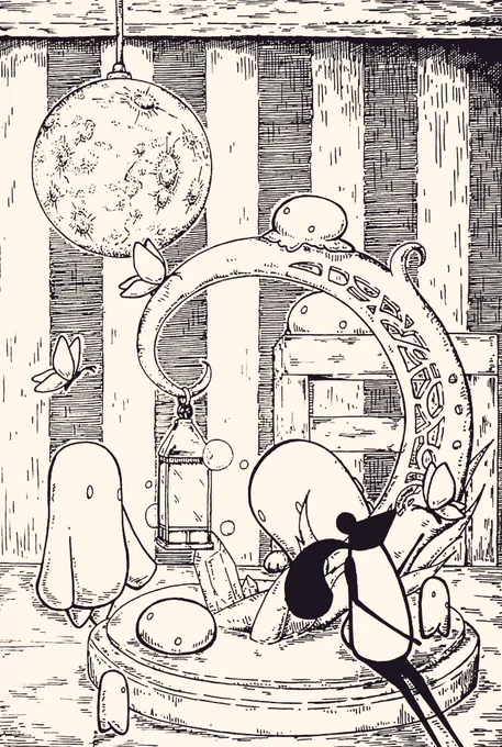 小さな月明り

#イラスト
#アナログ絵 
