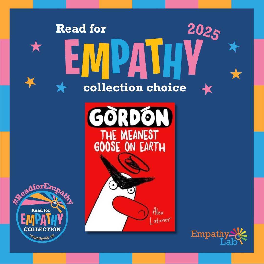 🎙️INTRODUCING the 2025 #ReadforEmpathy collection 🔎💫
⭐ Flora Stormer and the Golden Lotus, <a href="/BellaHarcourt/">Bella Harcourt</a>, illustrated by Hannah McCaffery 
⭐ Flower Block, <a href="/LanishaNicole14/">Lanisha Butterfield</a> &amp; Hoang Giang
⭐ Glasgow Boys, Margaret McDonald
⭐ Gordon the Meanest Goose on Earth, Alex Latimer