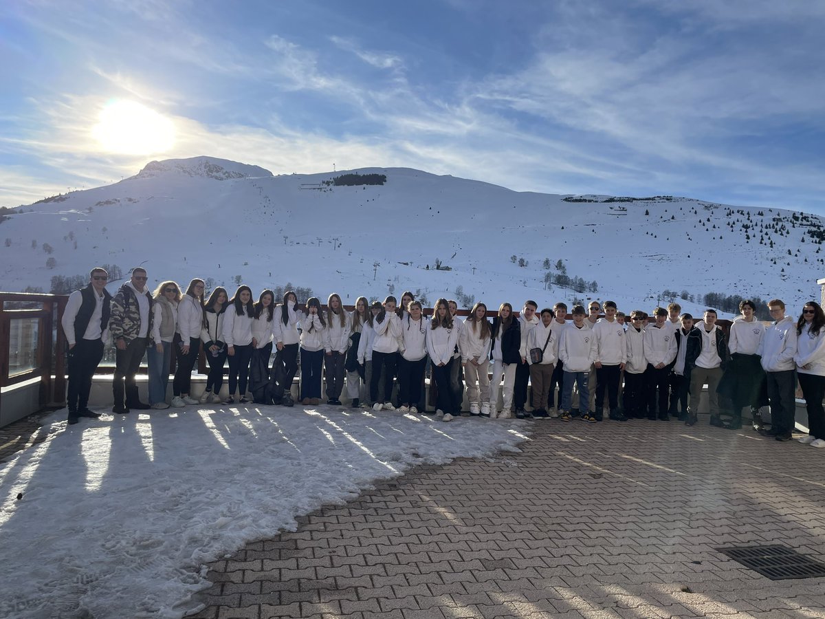 Students have arrived in Les Deux Alpes and settled into the hotel. We’ve picked up our ski equipment and are ready for the fun to begin🎿Everyone is excited to hit the slopes tomorrow and enjoy our time here in the mountains!#maximisingparticipation #realisingpotential