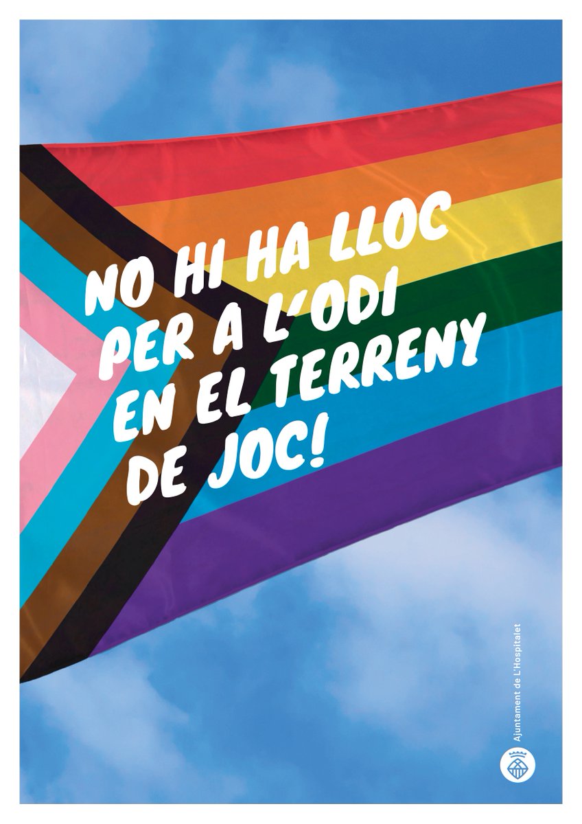 🏳️‍🌈Avui, Dia Internacional contra l’LGTBI-fòbia en l’Esport, reivindiquem la diversitat afectiva, sexual i de gènere, la igualtat i el respecte en tots els espais esportius.

No hi ha lloc per a l'odi al terreny de joc!