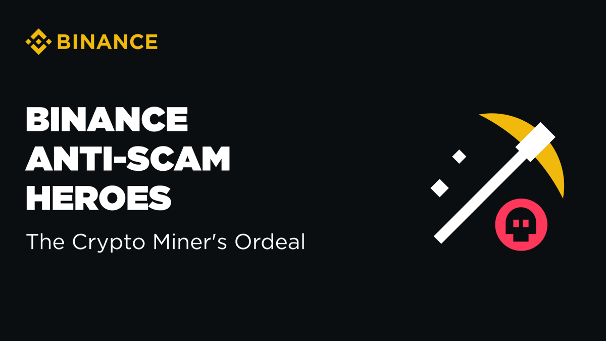 binance's tweet image. Even the most experienced crypto native among us can fall prey to scams!

Read the story on how #Binance Anti-Scam Refund support helped an OG crypto miner recover his funds after falling prey to a fake online shop.

Educate yourself, stay vigilant 👉 brnw.ch/21wQNur