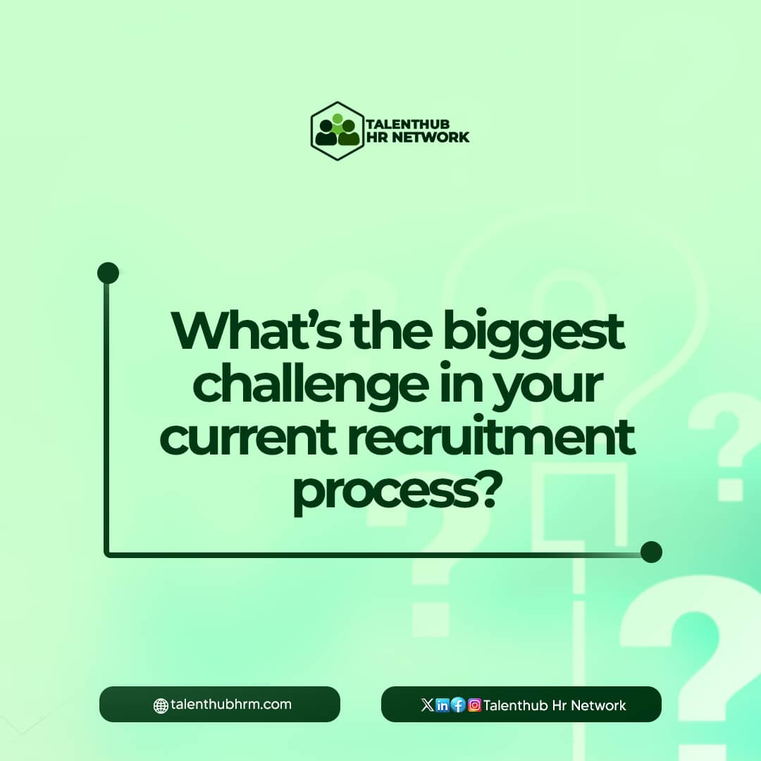 talenthubhrm's tweet photo. What’s the biggest challenge in your current recruitment process? Let us know in the comment section 👇👇

#Recruitment #HR #HiringChallenges #LaCasaDeLosFamososCol #planecrash #Feyenoord #MOBOAwards #F175LIVE #asaprockytrial #DeltaCrash #Trump #ChampionsTrophy2025 https://t.co/mqajN9JZ3V