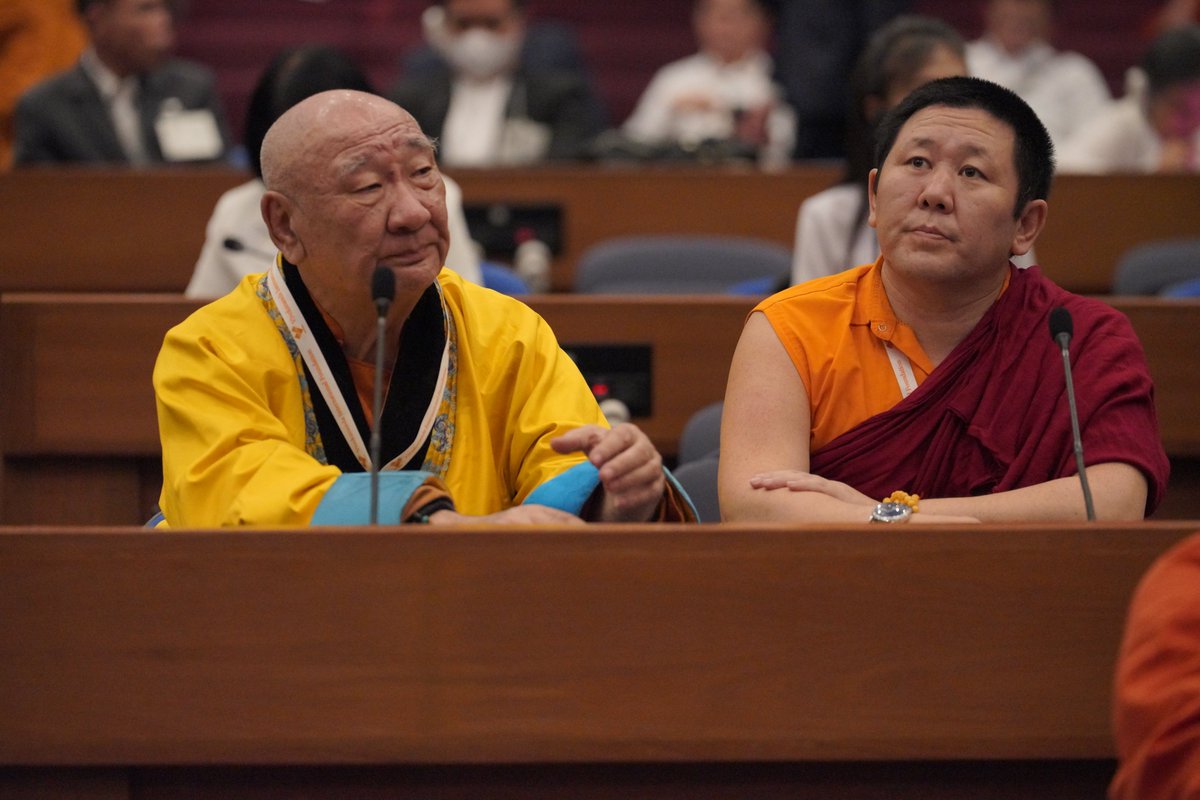 vifindia's tweet photo. Moments of Plenary Session, Samvad IV: Global Hindu-Buddhist Initiative for #ConflictAvoidance and #EnvironmentConsciousness - The #AsianCentury of #Dharma #Dhamma, a Call for #UniversalResponsibility and #Interdependent Sustainability.

@PMOIndia
@narendramodi
@sgurumurthy

#SamvadIV #HinduBuddhistDialogue #Dialogue #Peace #UNCCBangkok #Thailand