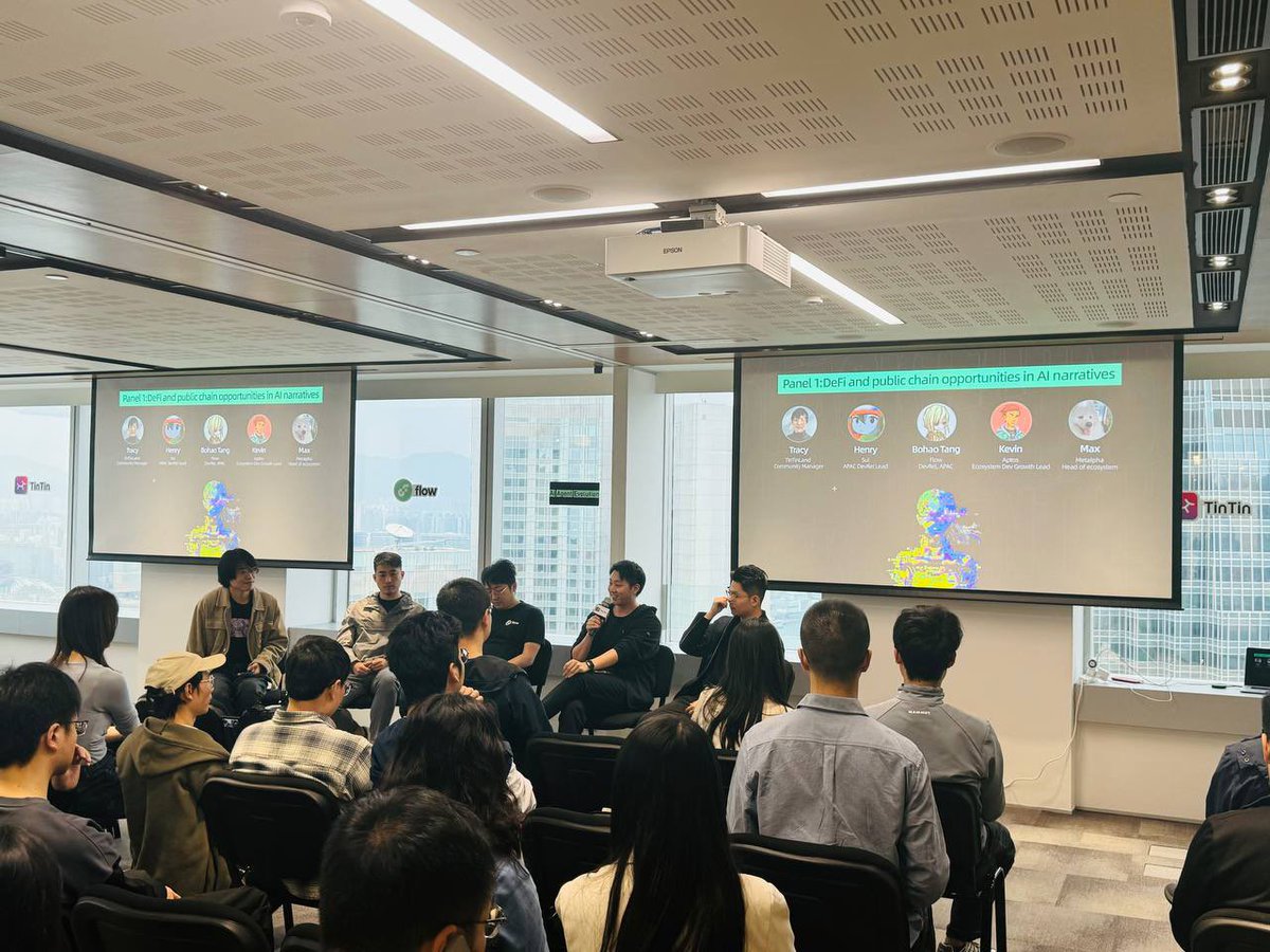 Tldr fees low. Speed fast. Parallel gud. AI Agent frameworks. DeFi rails. Native USDC/USDT. Eco support. Tons of opportunities.

Aptos这里看起来真不错. 

Excited to empower devs to build the next wave of AI agents that does more on chain. 

Thanks for the invite <a href="/OurTinTinLand/">TinTinLand</a> .