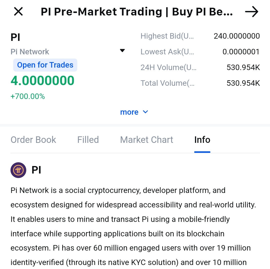 Pinetworkfuture's tweet image. Pre Market now in 4$ 
#Picoin 
#PiCoreTeam 
#pipremarket
#PiPrice 
#PiNetworkListing #PiNetworkMainnet #PiNetworkListBitget #pinetworknews