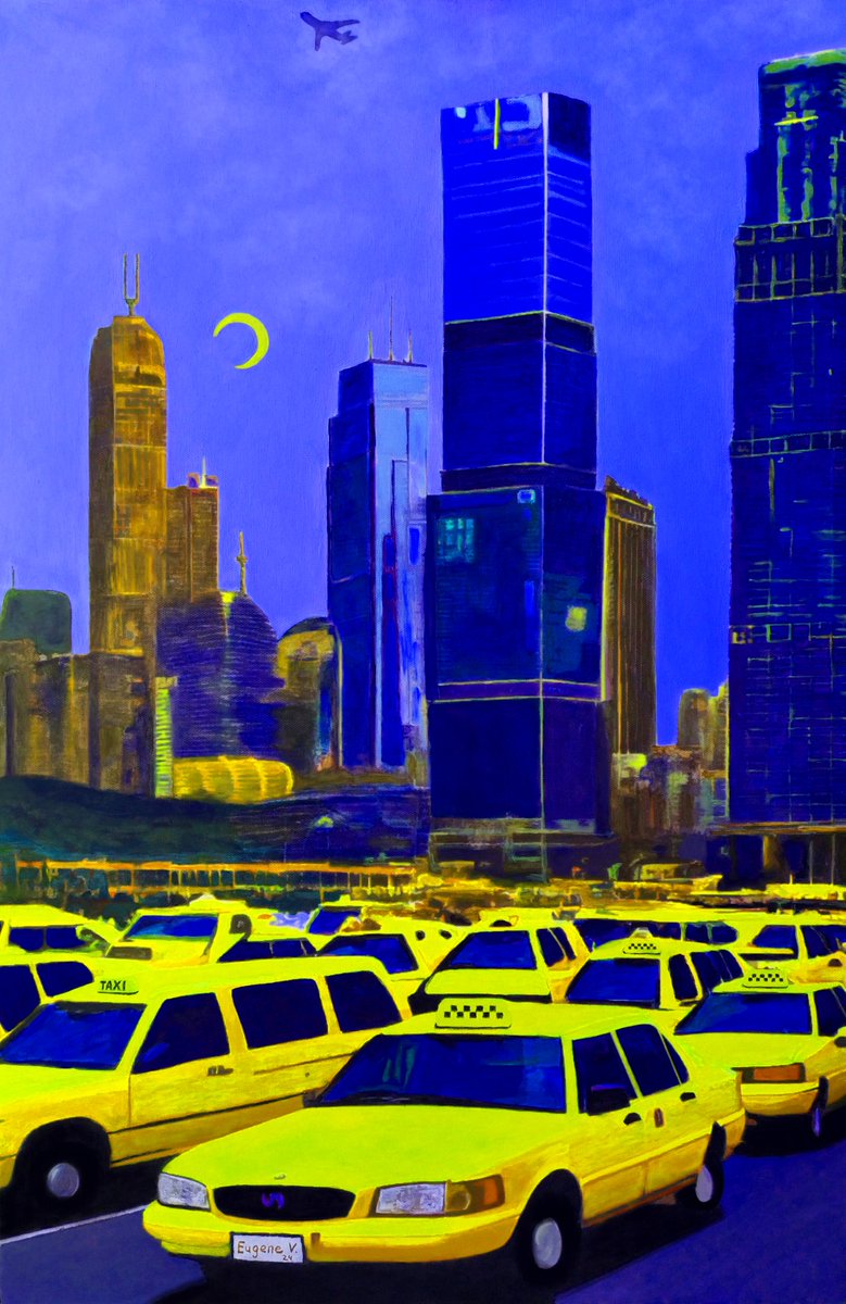 GM friends🌟
"Night Metropolis" (2024)🚕