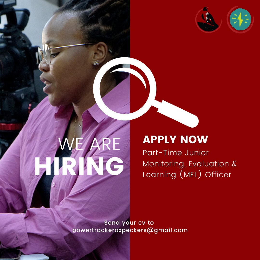 OxCIEJ's tweet photo. 📢 JOB OPPORTUNITY 📢
Want to work with Oxpeckers? 🌿🌍
We're looking for someone to join our team on the award-winning #PowerTracker project! 
Read more about the position here and send us your CV ➡️ https://t.co/UX2JJ6qark
We can't wait to work with you! https://t.co/EHU4ZwZoy3