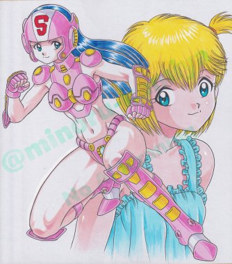 「量産型完成です^^」|神矢　みのるのイラスト