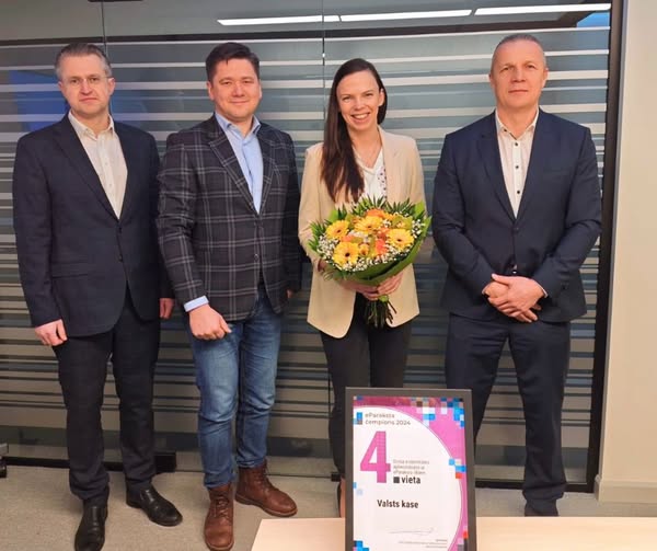 ⭐️Priecājamies būt nominantu vidū!
Sumināti e-Identitātes čempioni 2024! eParaksta čempionu pirmajā pieciniekā ierindojas:
Valsts ieņēmumu dienests
Nacionālais veselības dienests
Datamed
Valsts kase
Latvijas Mobilais Telefons
Paldies visiem, kas ikdienā izmanto eParaksta rīkus!