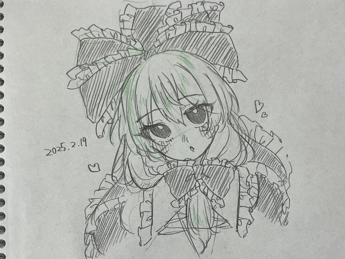 ヒナチャーン描くの楽しい✍ 