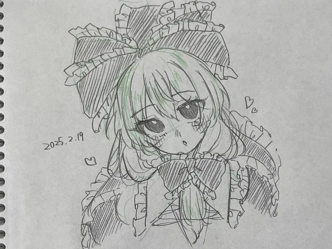 ヒナチャーン描くの楽しい✍ 