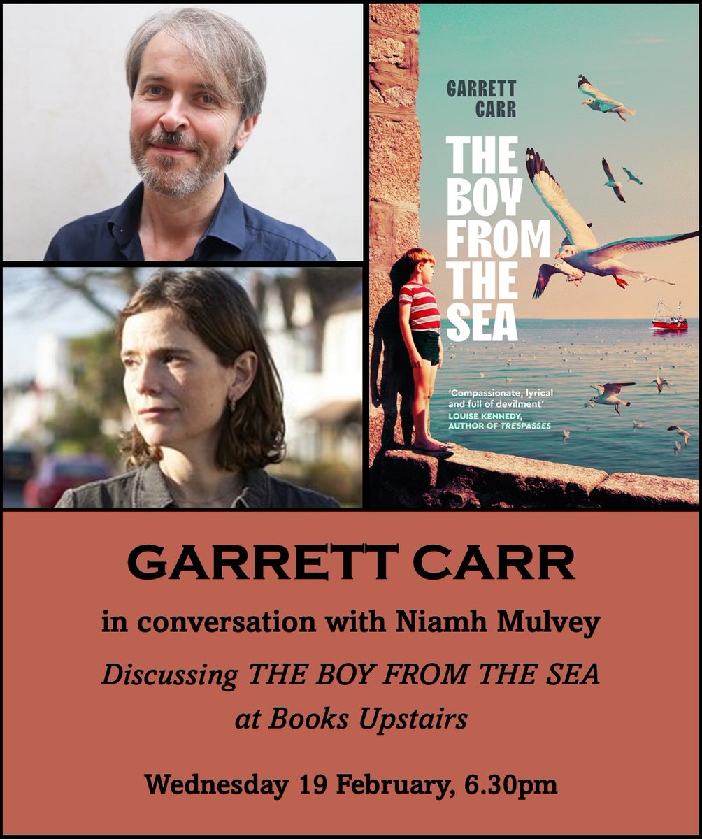 This evening! Dublin, 6:30pm. Free, but book here: booksupstairs.ie