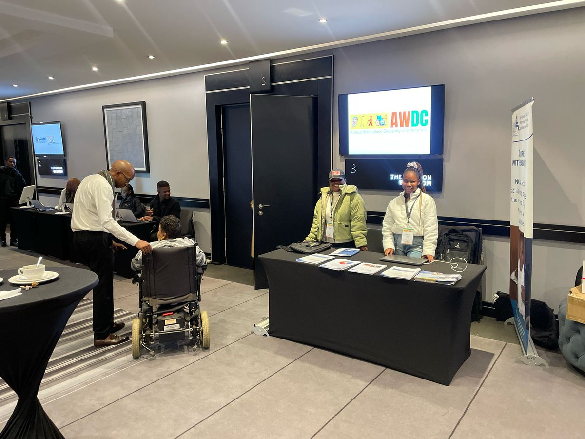 Our team from NCPD is at The Maslow Hotel today for the Annual Workplace Disability Conference 2025 💼✨

We are proud to be part of the important discussions on inclusion, accessibility, and equity in the workplace.

#NCPD #WorkplaceInclusion #DisabilityRights #AnnualConference