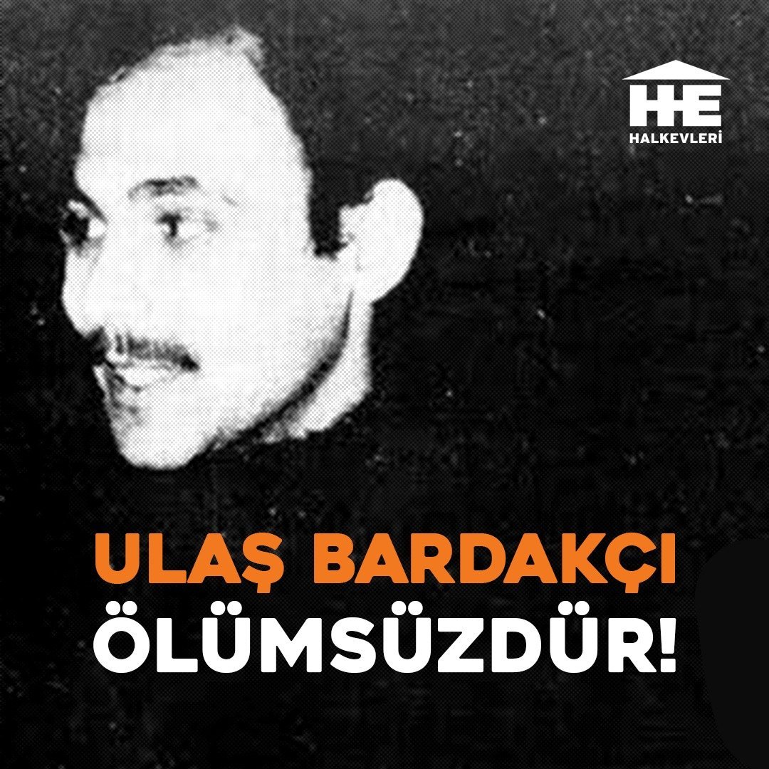 Emperyalizme ve faşizme karşı Ulaş olunmalı...

#UlaşBardakçı ölümsüzdür!